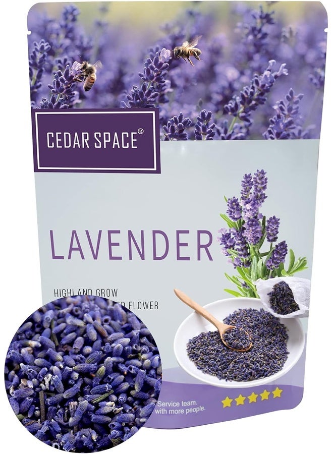 Cedar Space Dried Lavender Flower Buds Organic Lavender Flowers - Natural Premium Grade - Image 1
